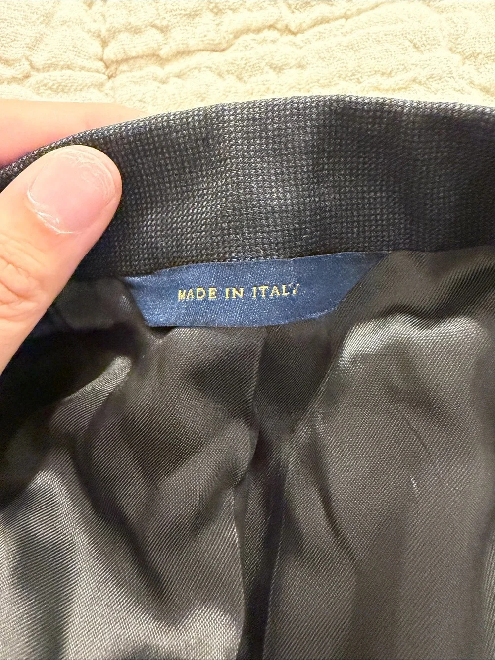 Brooks Brothers Vitale Barberis Canonico 1818 Regent Fit Charcoal Two Piece Suit